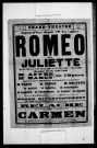 Roméo et Juliette : opéra en cinq actes et dix tableaux. Compositeur : Charles Gounod. Auteurs du livret : Michel Carré et Jules Barbier.