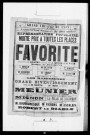 Favorite (La) : opéra en quatre actes. Compositeur : Gaetano Donizetti. Auteurs du livret : A. Royer et G. Vaez.