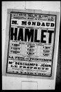 Hamlet : grand opéra en cinq actes et sept tableaux. Compositeur : Ambroise Thomas. Auteurs du livret : Jules Barbier et Michel Carré.