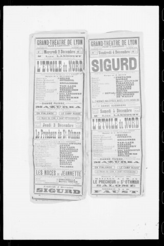 Etoile du nord (L') : opéra-comique en trois actes. Compositeur : Giacomo Meyerbeer. Auteur du livret : Eugène Scribe.