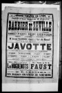 Barbier de Séville (Le) : opéra-comique en quatre actes. Compositeur : Gioacchino Rossini. Auteur du livret : Castil-Blaze.