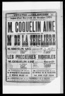 Mademoiselle de la Seiglière : comédie en quatre actes. Représentation Coquelin aîné. Auteur : Julien Sandeau.