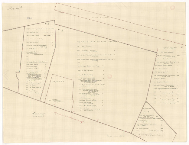 Feuille 104 A.