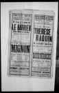 Mignon : opéra-comique en trois actes et quatre tableaux. Compositeur : Ambroise Thomas. Auteurs du livret : Michel Carré et Jules Barbier.