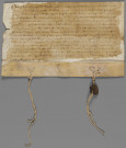 Paiement par l'abbé de la Chassagne des droits dus à l'occasion de la remise qui lui a été faite par les religieux de Hautecombe de l'administration du pont du Rhône et de son hôpital.