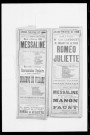Messaline : tragédie lyrique en quatre actes et cinq tableaux. Compositeur : Isidore de Lara. Auteurs du livret : Armand Silvestre et Eugène Morand.