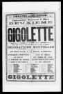 Gigolette : drame nouveau en un prologue cinq actes et huit tableaux. Auteurs : Pierre Decourcelle et Edmond Tarbe.